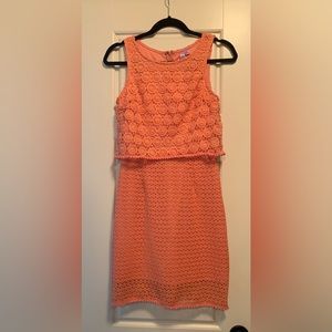 Alya Peach Dress Size: S